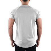 Plain Gym Men Summer Fitness T-shirt