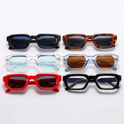 Men Vintage Rectangle Frame Sunglasses