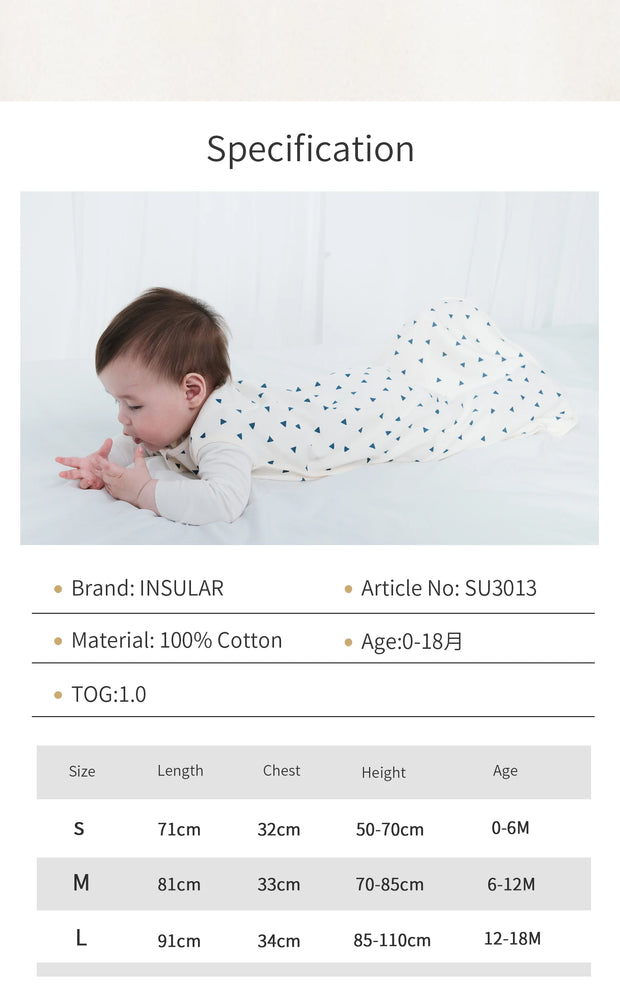 Insular Baby Sleep Sack Sleeping Bag