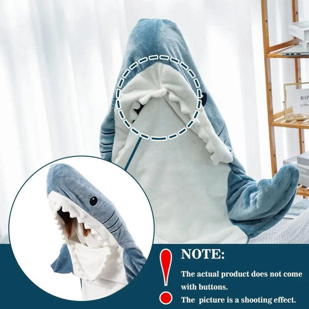 Shark Blanket Adult Cartoon Sleeping Bag